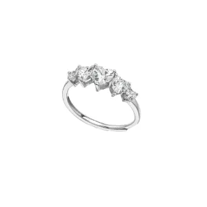 Δαχτυλίδι VOGUE 20171591113 από ασήμι 925 με πέτρες ζιργκόν.