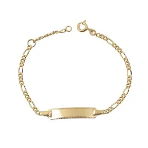 Βραχιόλι ταυτότητα  Jooliete από ασήμι επιχρυσωμένο 925 CC-B028