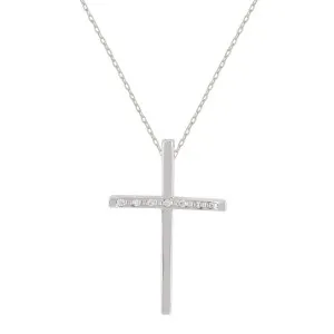 Σταυρός λευκόχρυσος FL29334L