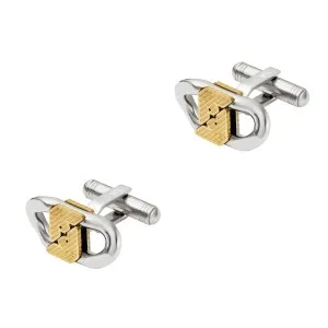 Μανικετόκουμπα EMPORIO ARMANI EGS3184040 Trend Από Ανοξείδωτο ατσάλι.