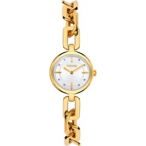 Γυναικείο ρολόι BREEZE 212581.1 Cadena από ανοξείδωτο ατσάλι με ασημί καντράν και χρυσό μπρασελέ.