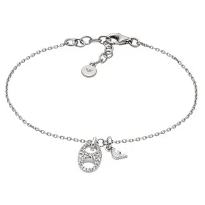 Βραχιόλι EMPORIO ARMANI EG3631040 Eagle Logo Από ασήμι 925.