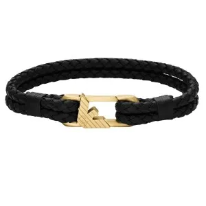 Ανδρικό Βραχιόλι Emporio Armani EGS3245710 Eagle Logo από ανοξείδωτο ατσάλι.