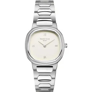 Γυναικείο ρολόι ROSEFIELD ORCSSS-OR02 Gaia με λευκό καντράν και μπρασελέ.