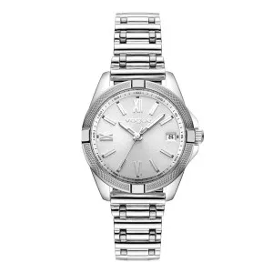 Γυναικείο ρολόι VOGUE 615981 Liz Mini από ανξοείδωτο ατσάλι με ασημί καντράν και ασημί μπρασελέ.