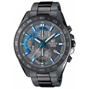 Ρολόι CASIO EFV-550GY-8AVUEF Edifice με Μαύρο Ατσάλινο Μπρασελέ και με Χρονογράφο