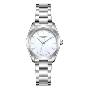 Γυναικείο ρολόι LEE COOPER LC08302.320 με φίλντισι καντράν και μπρασελέ.