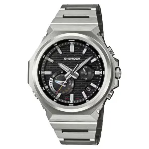 Ανδρικό Ρολόι CASIO G-Shock G-Steel GST-B1000D-1AER από ανοξείδωτο ατσάλι με μαύρο καντράν και μπρασελέ.