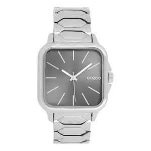 Γυναικείο ρολόι OOZOO C11602 Timepieces με γκρι καντράν και μπρασελέ.