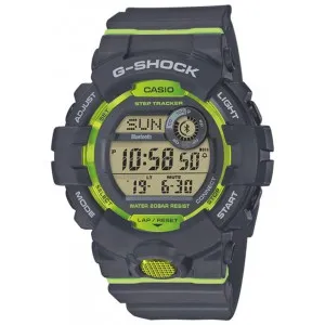 Ρολόι CASIO GBD-800-8ER G-Shock με Γκρί Καουτσούκ Λουράκι και με Bluetooth