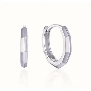 Σκουλαρίκια κρίκοι Jooliete SKAPE91 από ασήμι 925 .