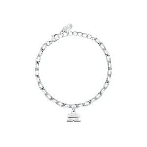 KARL LAGERFELD CHARMS KLAYD17 Γυναικείο Βραχιόλι Ασημένιο Με Κρεμαστό Σχέδιο