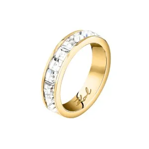 KARL LAGERFELD CRYSTALS KLAYC480-No 12 Γυναικείο Δαχτυλίδι Χρυσό Με Πέτρες