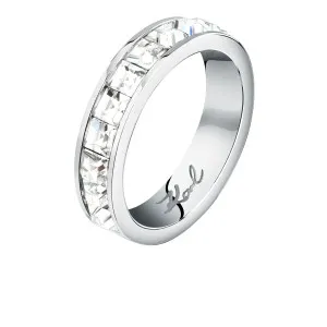KARL LAGERFELD CRYSTALS KLAYC510-No 16 Γυναικείο Δαχτυλίδι Ασημένιο Με Πέτρες