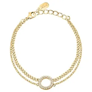 KARL LAGERFELD CRYSTALS KLAYC56 Γυναικείο Βραχιόλι Χρυσό Με Πέτρες
