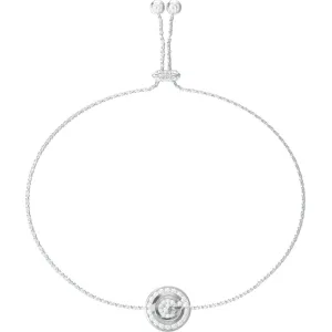 GUESS STEEL G CRYSTAL JUBB05447JWRHT U Βραχιόλι Ασημένιο Με Λογότυπο Με Πέτρες