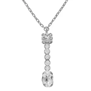 Γυναικείο κολιέ Victoria Cruz A5223-07HG από ασήμι 925 με πέτρες ζιργκόν.