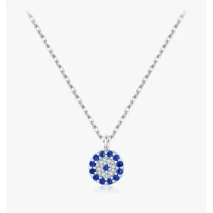 Κολιέ Jooliete KLF97 από ασήμι 925 με πέτρες ζιργκόν.