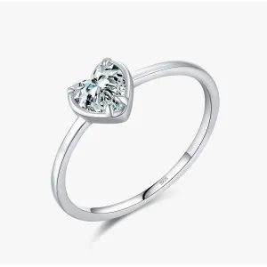 Δαχτυλίδι Jooliete DXRHR1460.5 N49 από ασήμι 925 με πέτρες ζιργκόν 