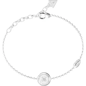 GUESS STEEL SPARKS JUBB06288JWRHL Βραχιόλι Ασημένιο Με Σχέδιο Με Λογότυπο