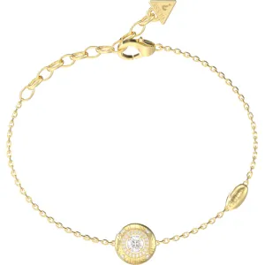 GUESS STEEL SPARKS JUBB06288JWYGL Βραχιόλι Χρυσό Με Σχέδιο Με Πέτρες