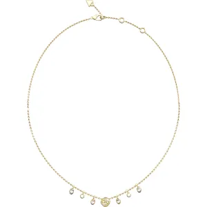 GUESS STEEL JAIPUR SPLENDOR JUBN06148JWYGT U Κολιέ Χρυσό Με Κρεμαστά Τσαρμ