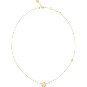 GUESS STEEL SPARKS JUBN06287JWYGT U Κολιέ Χρυσό Με Σχέδιο