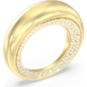 GUESS STEEL MOON DROPS JUBR06250JWYG54 Δαχτυλίδι Χρυσό Με Πέτρες