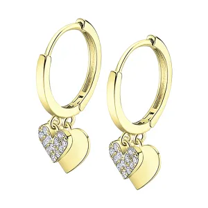 Γυναικεία σκουλαρίκια Lotus LP3274-4/2 από επιχρυσωμένο ασήμι 925.