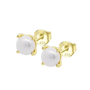 Γυναικεία σκουλαρίκια Lotus LP3409-4/4 από ασήμι 925 σε χρυσό χρώμα.