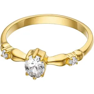 Γυναικείο δαχτυλίδι VOGUE 20170902111 από επιχρυσωμένο ασήμι 925 σε χρυσή επιμετάλλωση 18 καρατίων.