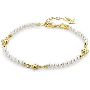 Γυναικείο βραχιόλι VOGUE 20171118301 από επιχρυσωμένο ασήμι 925 σε χρυσή επιμετάλλωση 18 καρατίων.