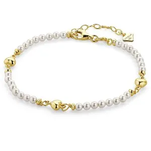 Γυναικείο βραχιόλι VOGUE 20171218301 από επιχρυσωμένο ασήμι 925 σε χρυσή επιμετάλλωση 18 καρατίων.