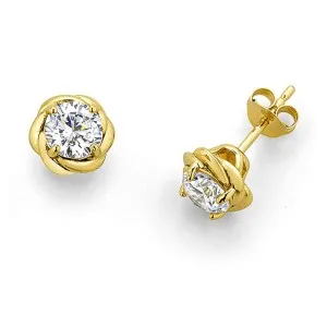 Σκουλαρίκια VOGUE 20171455211 από επιχρυσωμένο ασήμι 925 σε χρυσή επιμετάλλωση 18 καρατίων.