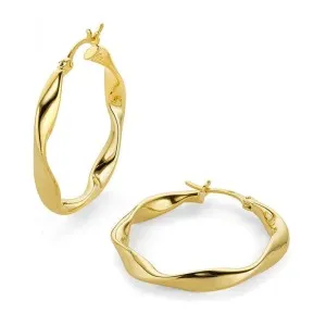 Σκουλαρίκια VOGUE 20172302201από επιχρυσωμένο ασήμι 925 σε χρυσή επιμετάλλωση 18 καρατίων.