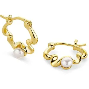 Γυναικεία σκουλαρίκια VOGUE 20172546241 από επιχρυσωμένο ασήμι 925 σε χρυσή επιμετάλλωση 18 καρατίων.