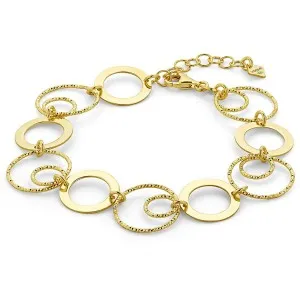 Γυναικείο βραχιόλι VOGUE 20177434301 από επιχρυσωμένο ασήμι 925 σε χρυσή επιμετάλλωση 18 καρατίων.