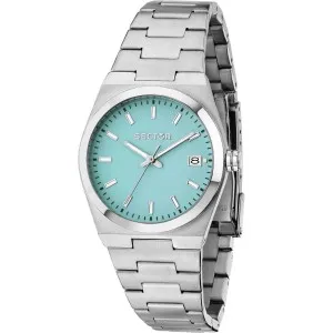 Γυναικείο ρολόι SECTOR C300 R3253301503 από ανοξείδωτο ατσάλι με τυρκουάζ καντράν και μπρασελέ.