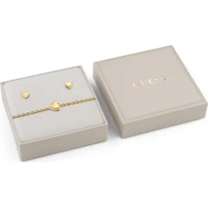GUESS STEEL BY YOUR SIDE JUBS06006JWYGS Κουτάκι Με Βραχιόλι Και Σκουλαρίκια