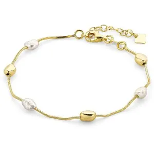 Γυναικείο βραχιόλι VOGUE 20173424341 από επιχρυσωμένο ασήμι 925 σε χρυσή επιμετάλλωση 18 καρατίων.