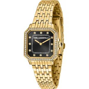 KARL LAGERFELD ICON SQUARE R0553110502 Γυναικείο Ρολόι Quartz Ακριβείας