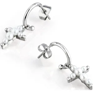 CHIARA FERRAGNI PERLA J19AWC25 Σκουλαρίκια Ασημένια Με Πέρλες