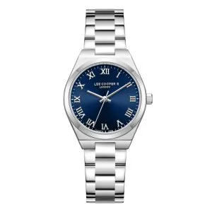 Γυναικείο ρολόι LEE COOPER LC08298.390 με μπλε καντράν και μπρασελέ.