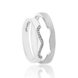 Βέρα Ασήμι 925 FaCad'oro WR-56S