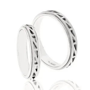 Βέρα Ασήμι 925 FaCad'oro WR-59S