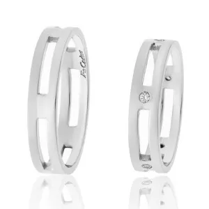 Βέρα Ασήμι 925 FaCad'oro WR-63S