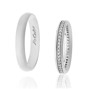 Βέρα Ασήμι 925 FaCad'oro WR-71S