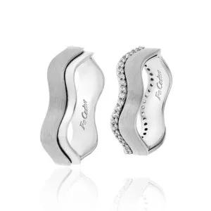 Βέρα Ασήμι 925 FaCad'oro WR-74S