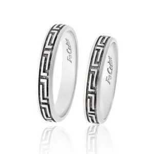 Βέρα Ασήμι 925 FaCad'oro WR-81S