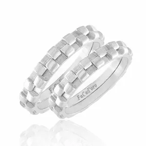 Βέρα Ασήμι 925 FaCad'oro WR-89S